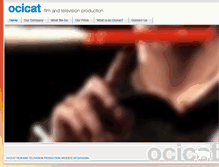 Tablet Screenshot of ocicat.tv