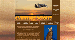 Desktop Screenshot of catiators.ocicat.com